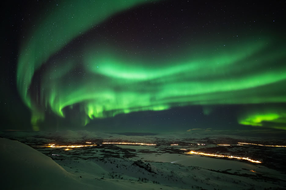 AURORE BOREALI entroterra di Husavik - NATURAVIAGGI