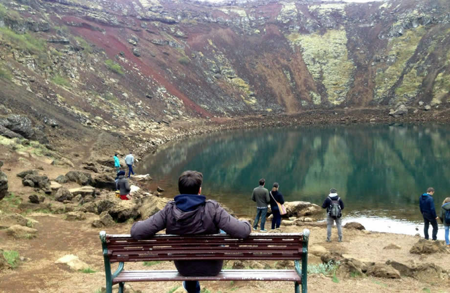 Cratere in Islanda 
