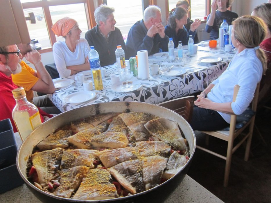 turisti a pranzo