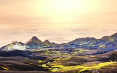 il fantastico paesaggio del Landmannalaugar