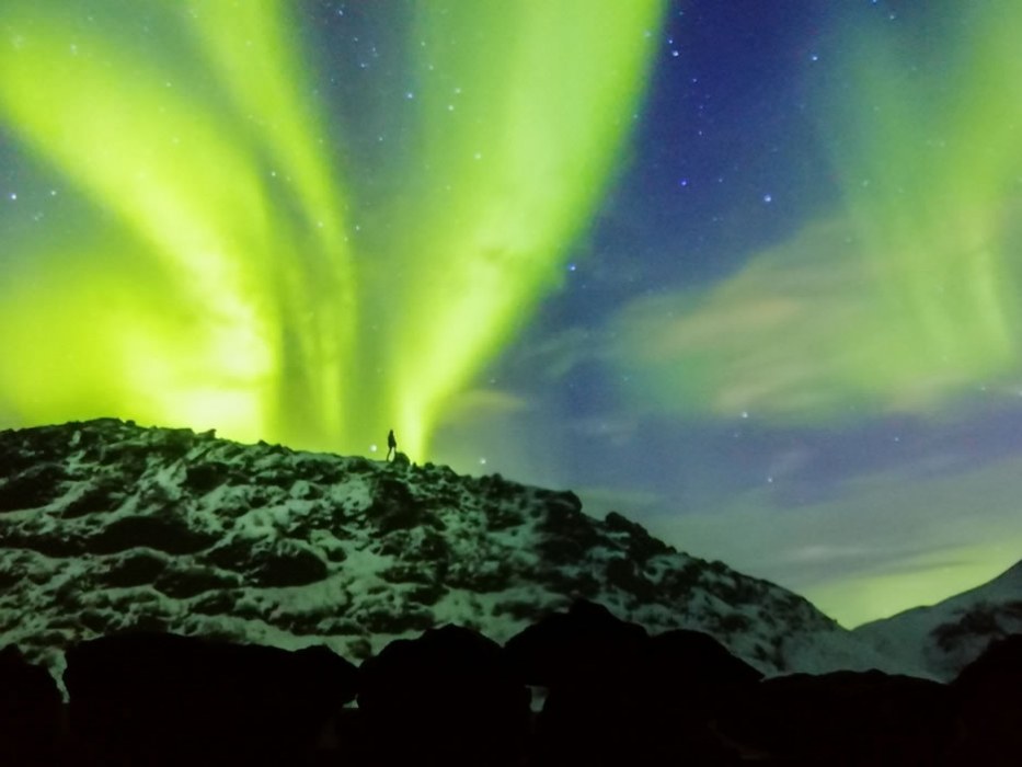 apparizione in Aurora Boreale-NATURAVIAGGI