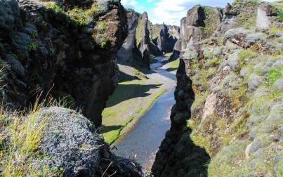 canyon in Islanda