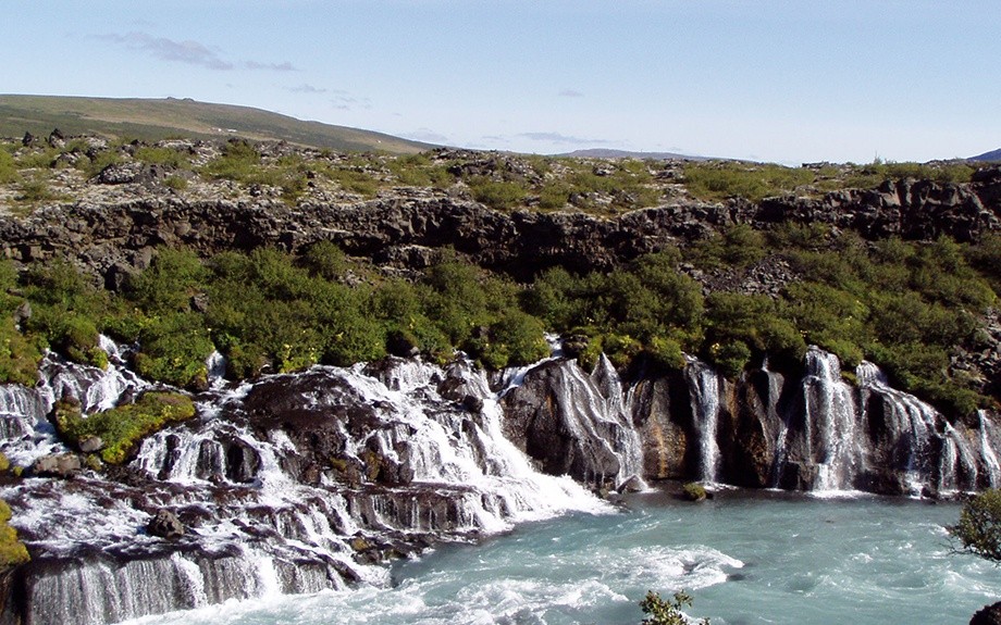 cascata di Raunfossar