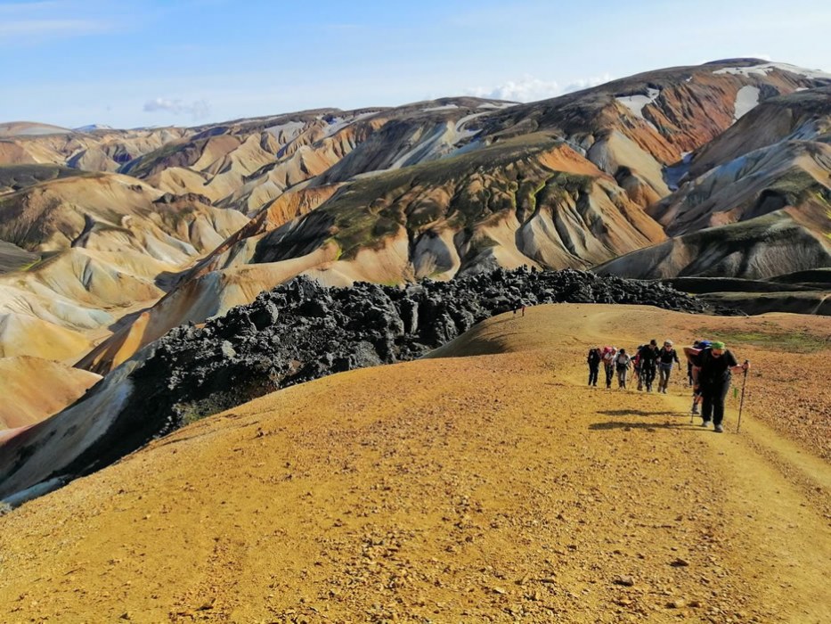 hike a Landmannalaugar