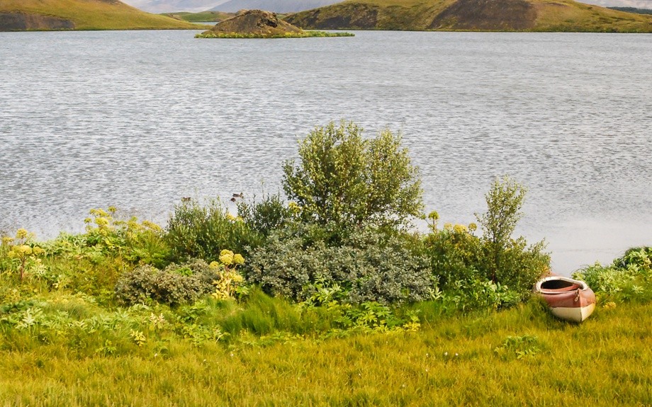 il lago Myvatn