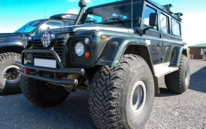 jeep modificate per tracciati islandesi