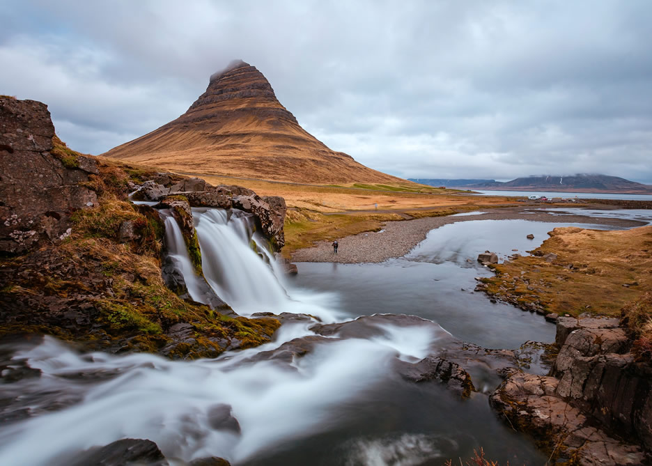 la montagna di Kirkjufell in Islanda