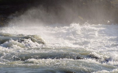 Rapide della cascata di Tröllafossar - F.to by Gilia A.