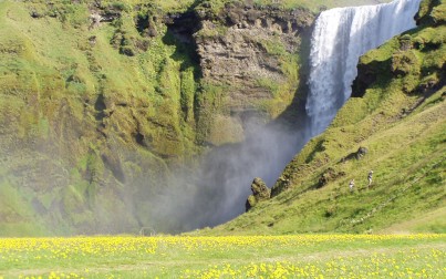 Cascata di Skogafoss - f.to by Giulia A.