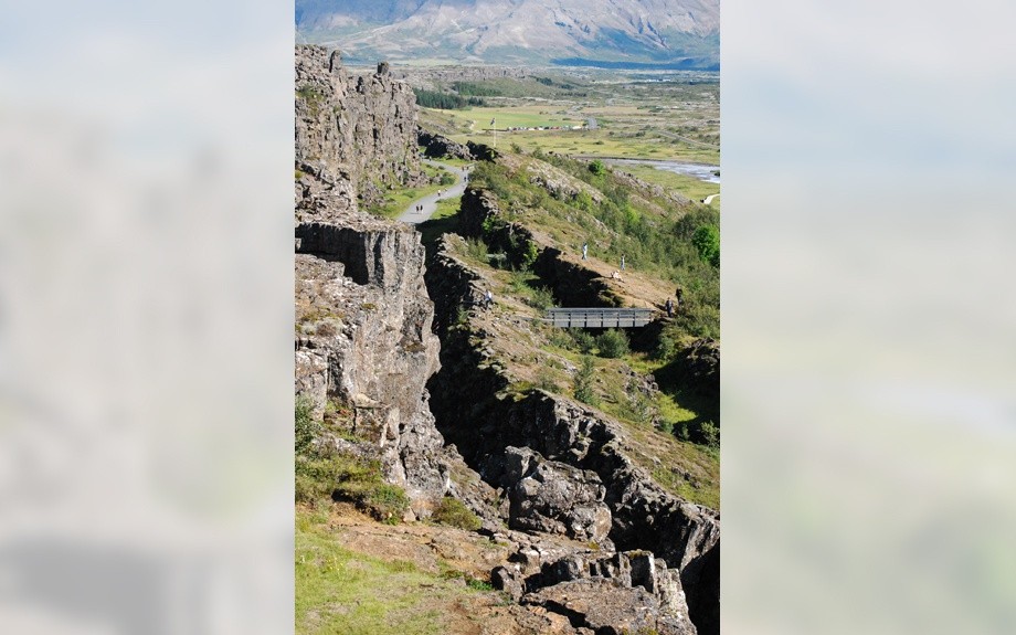 Thingvellir dall'alto