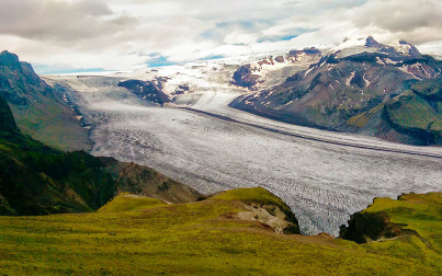 lingua di ghiaccio del Vatnajökull