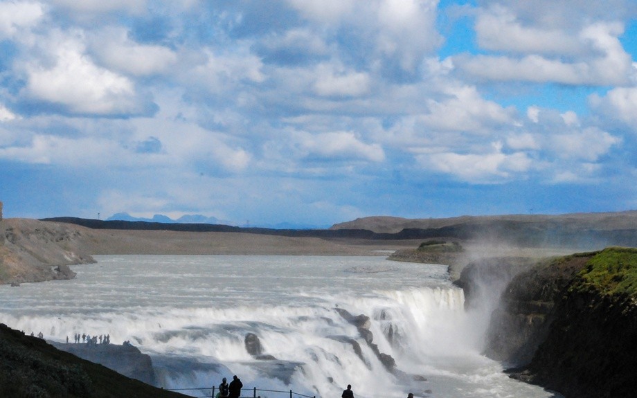 veduta della cascata